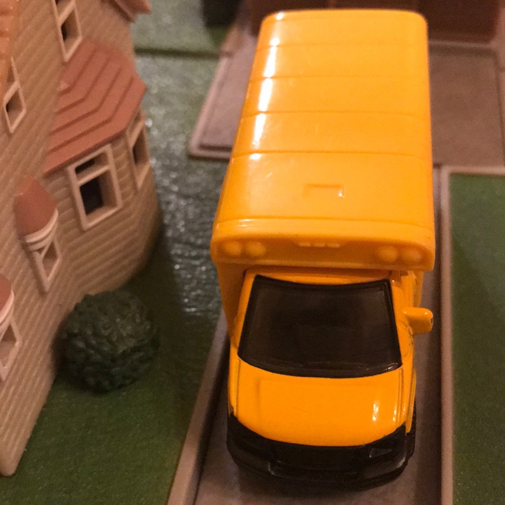 Rare matchbox GMC metro school bus